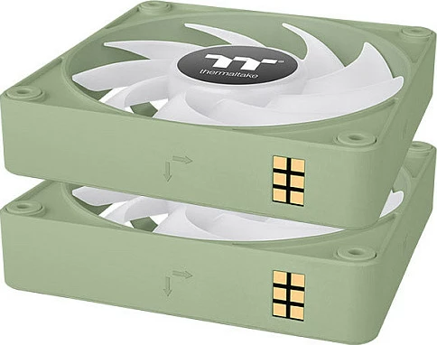 Ventilator ftohës për kasë Thermaltake CT140 EX ARGB Sync 140mm, 3 copë, Matcha Green