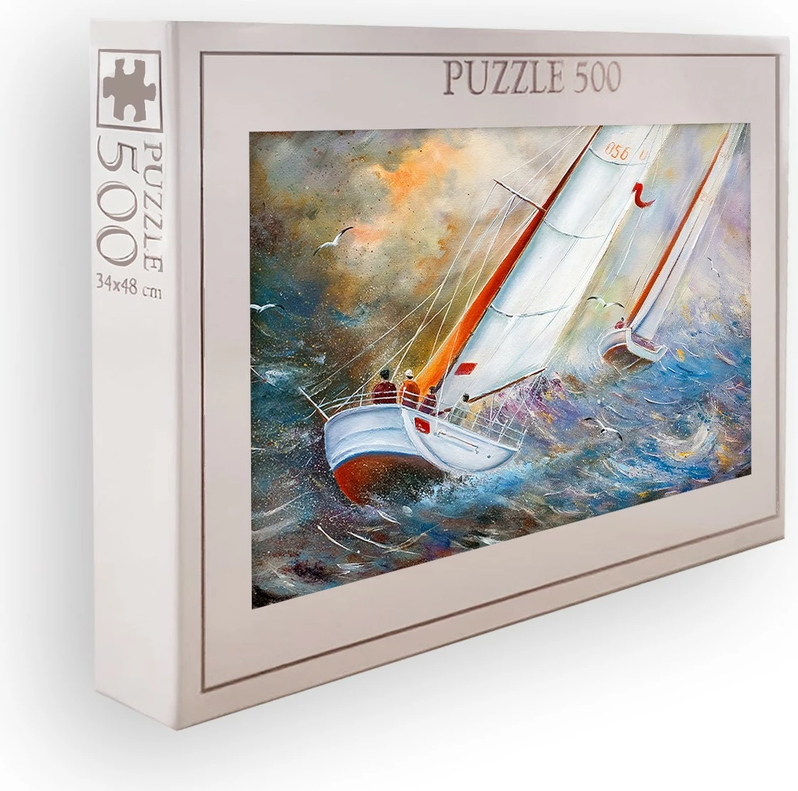 Puzzle 500 copa, shumëngjyrësh, Evila Originals, PZL_090_500
