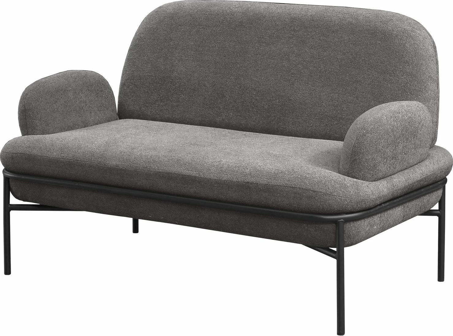 Divan dy-vendësh Atelier del Sofa, ngjyrë gri, Aster