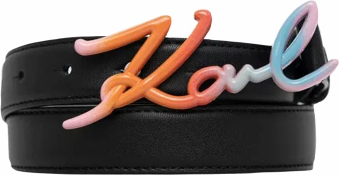 Rrip për femra Karl Lagerfeld, i zi me ngjyra