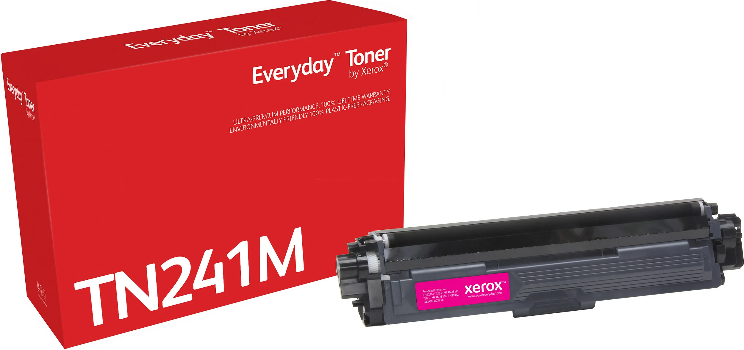 Toner Xerox Everyday TN241M kompatibil për Brother, Standard Yield, Magenta, 1400 faqe