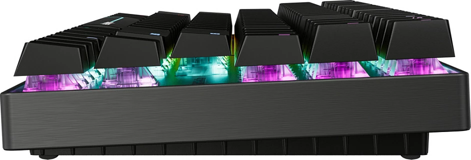 Tastierë Cherry XTRFY MX 8.2 PRO TMR, RGB, pa numpad, e zezë