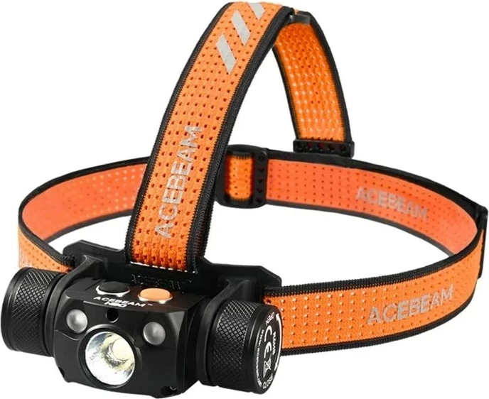 Dritë koke AceBeam H30 R+CRI 6500K, 5000 mAh, LED, IP68, Alumini