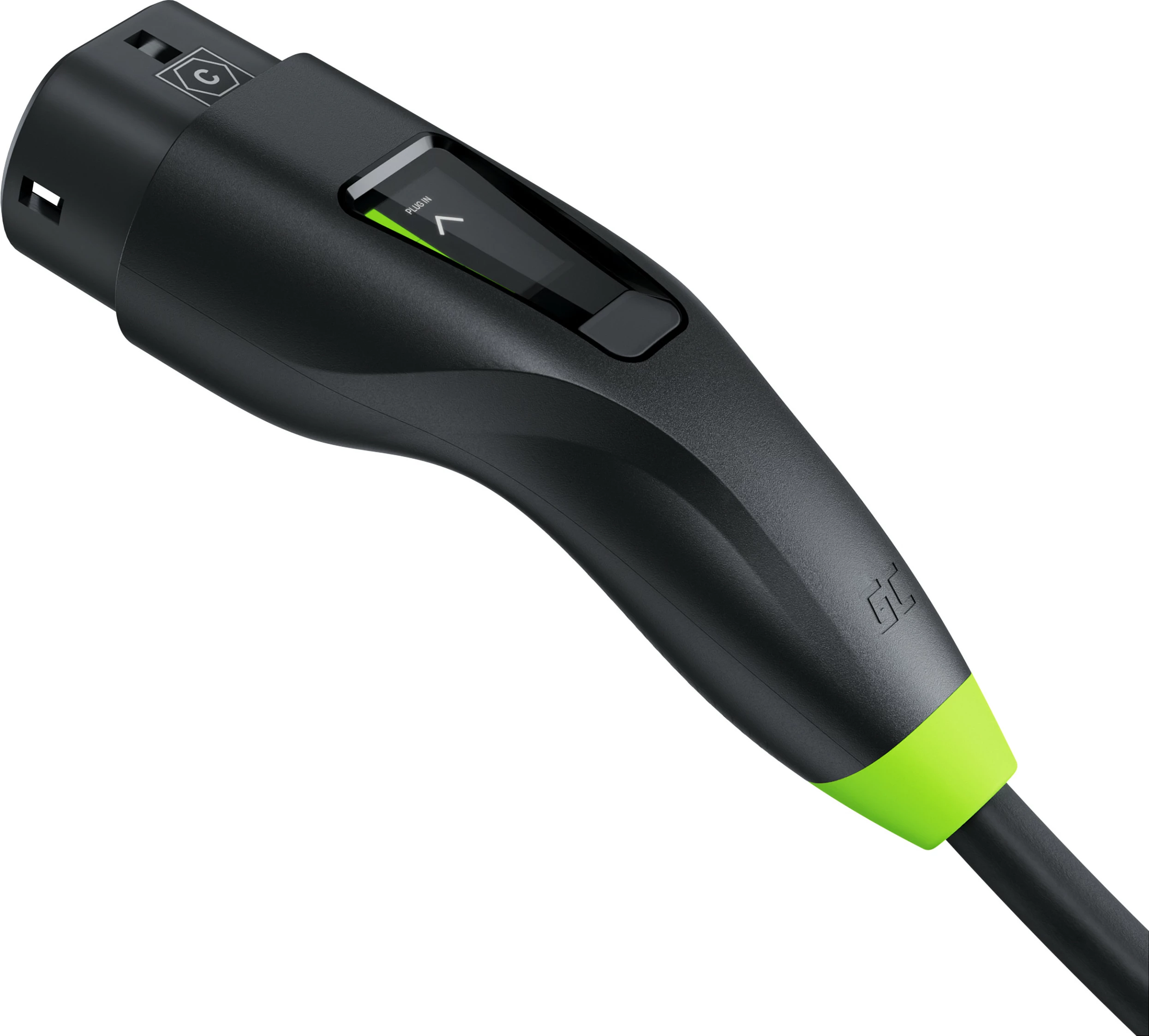 Stacion karikimi EV Green Cell Habu, 7 m, 2-në-1, 11 kW, i zi