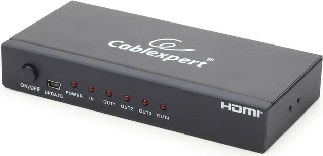 Ndarës HDMI Gembird DSP-4PH4-02, 1 në 4, i zi