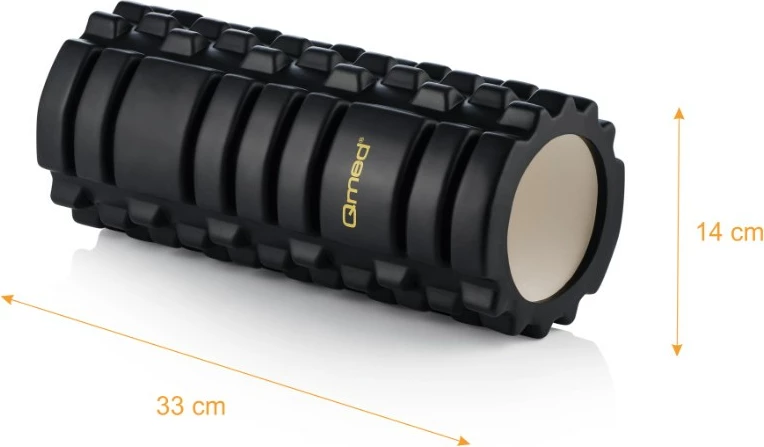 Rulë terapie MDH, DRQM3R0LAXXXP, 14 cm, i zi