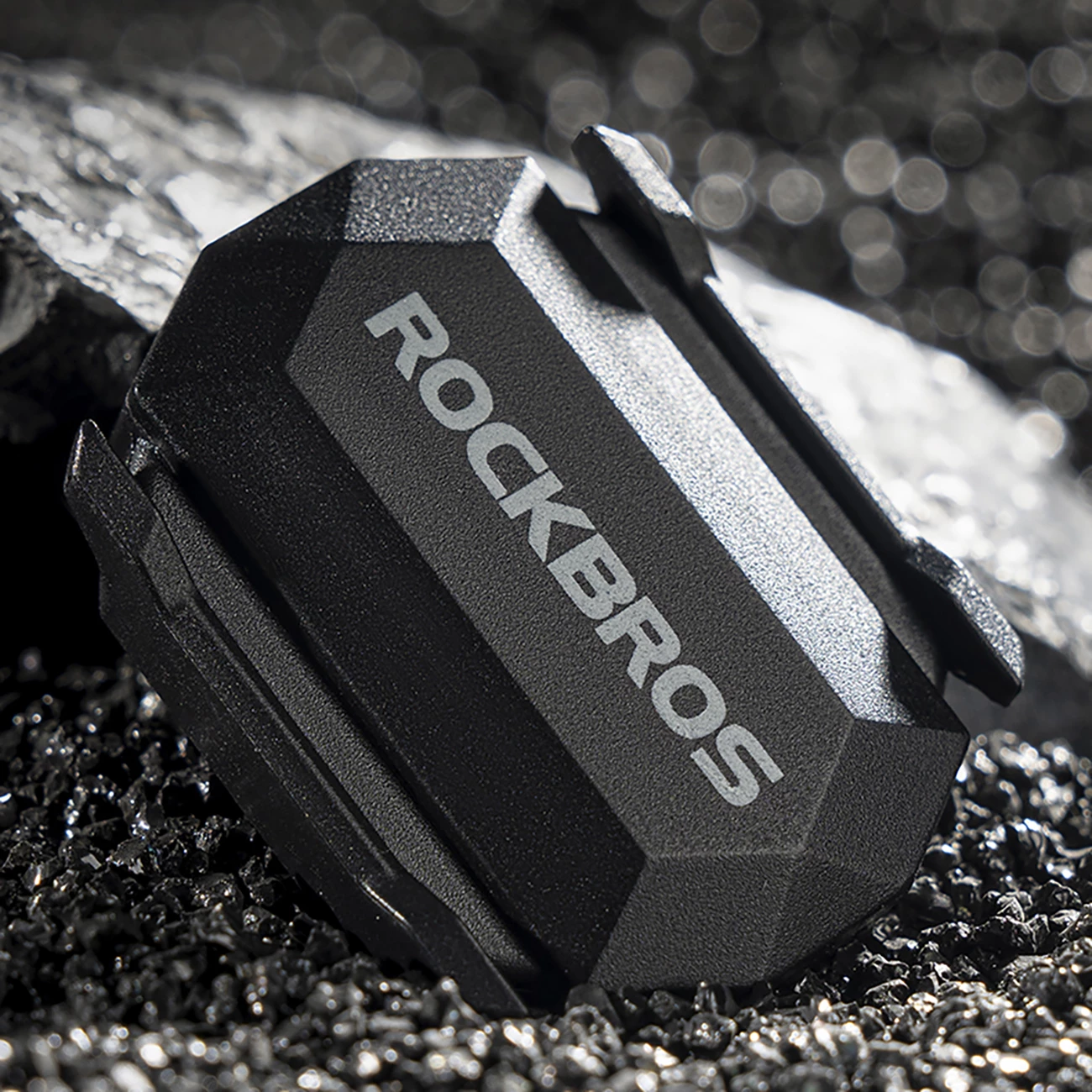 Sensor shpejtësie/kadence Rockbros C3 ANT+/Bluetooth 2-në-1, IP67, bateri CR2032 220mAh, i zi