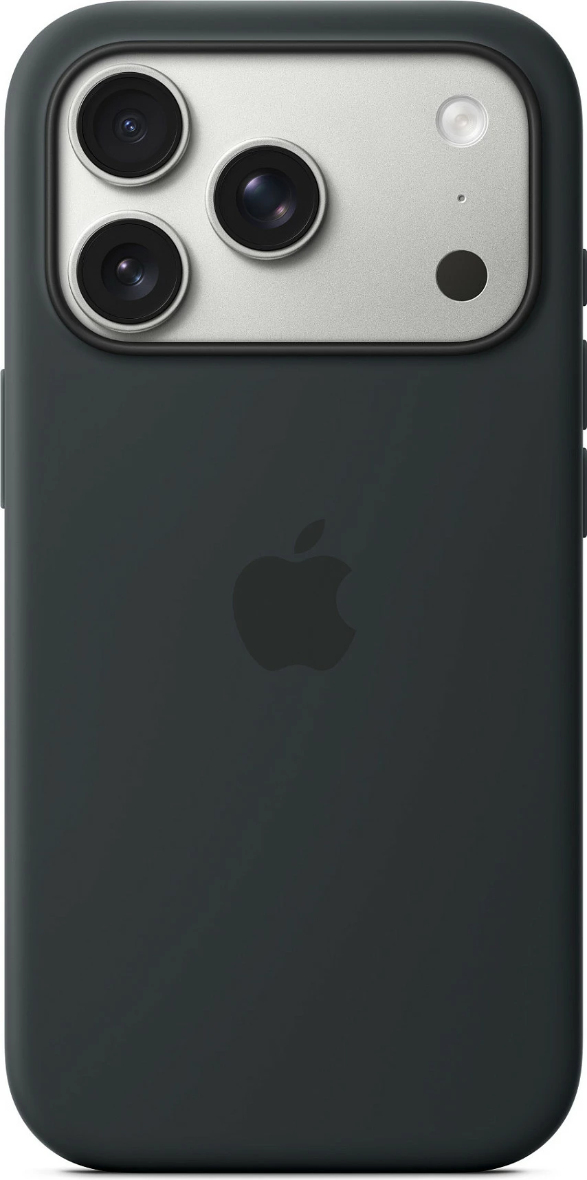 Mbështjellës silikon Apple iPhone 17 Pro MagSafe, i zi