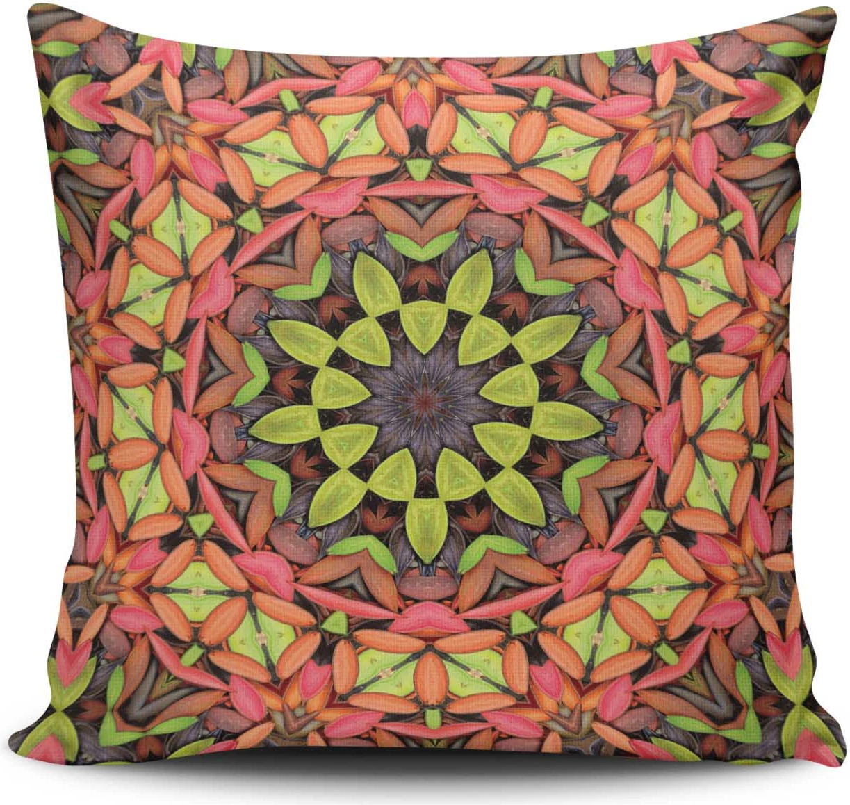 Jastëk dekorativ Aberto Design, MANDALA-24, shumëngjyrësh, 43x43cm