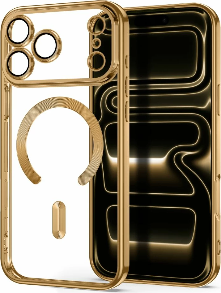 Mbështjellës Tech-Protect MagFlex MagSafe për iPhone 18 Pro / 17 Pro, Gold