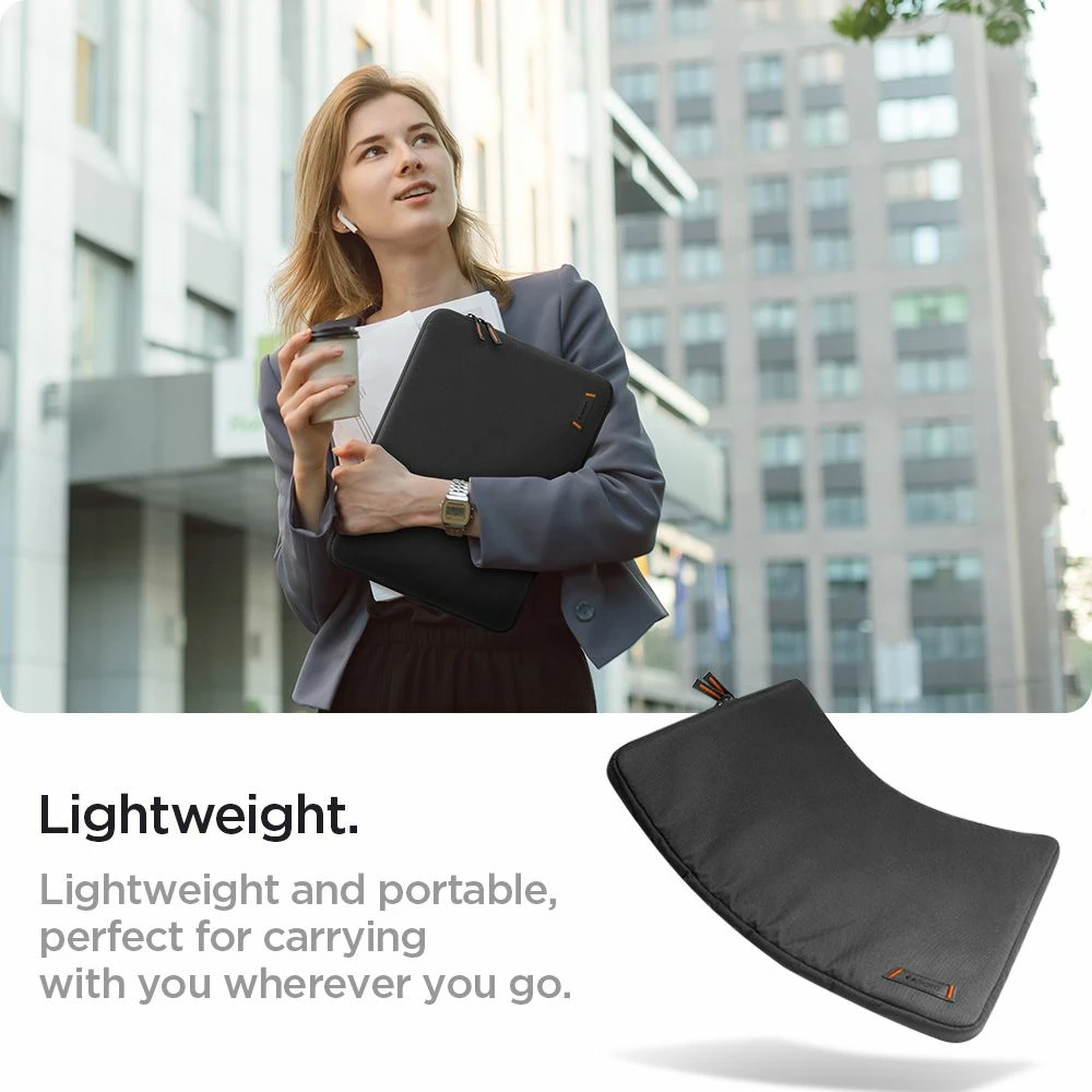 Mbështjellës laptopi Spigen Basic Pouch 13-14", i zi