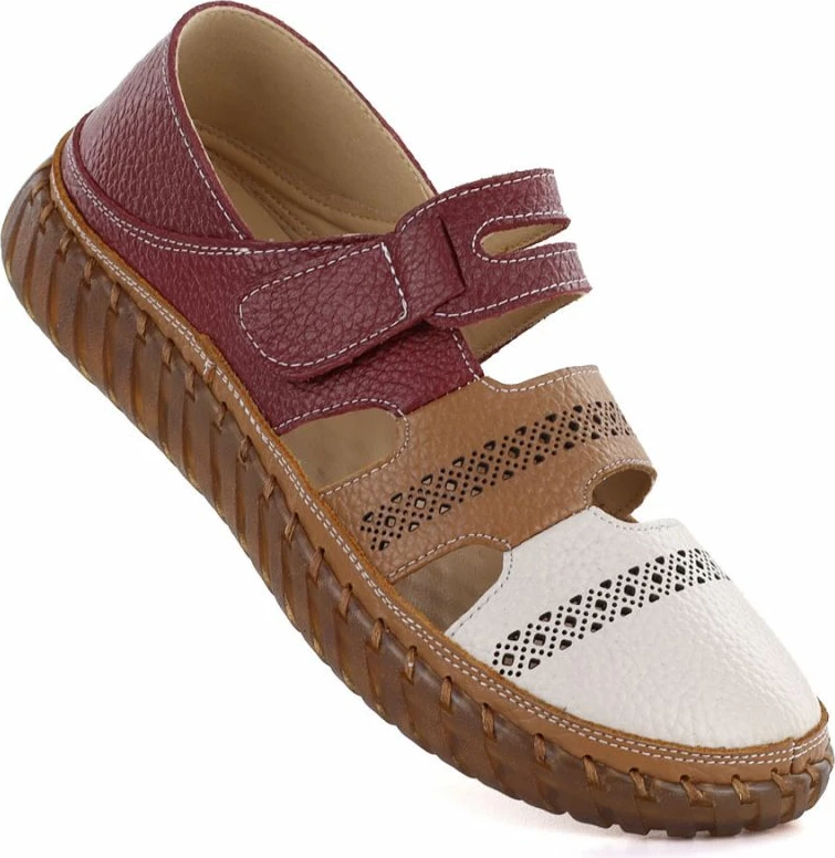 Këpucë lëkure me shirit velcro Artiker 58C1500