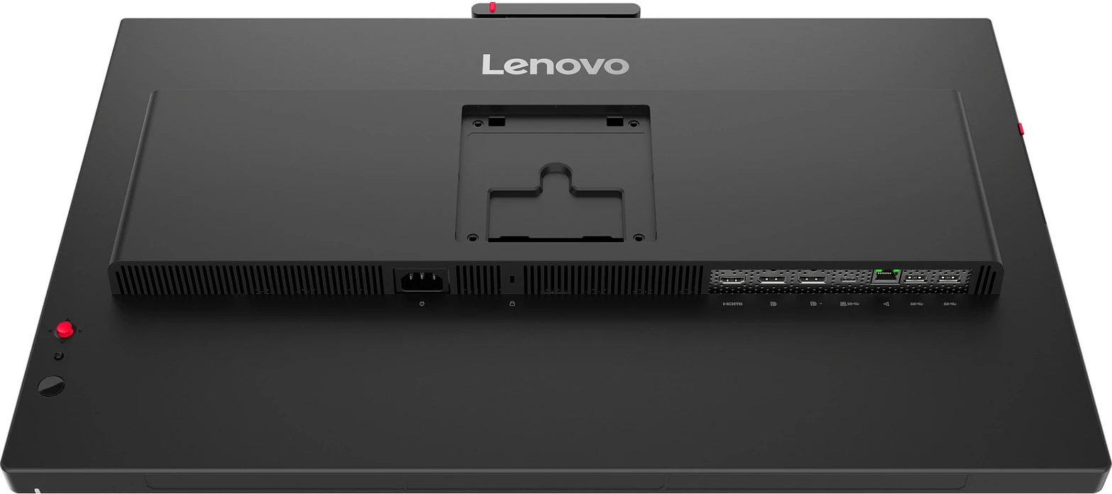 Monitor Lenovo ThinkVision T24-4v, 23.8", Full HD, kamerë+mikrofon+altoparlantë, USB hub, Eclipse Black