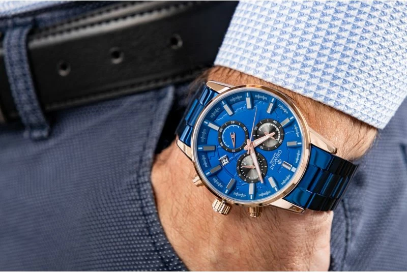 Orë dore për meshkuj Giewont, blu