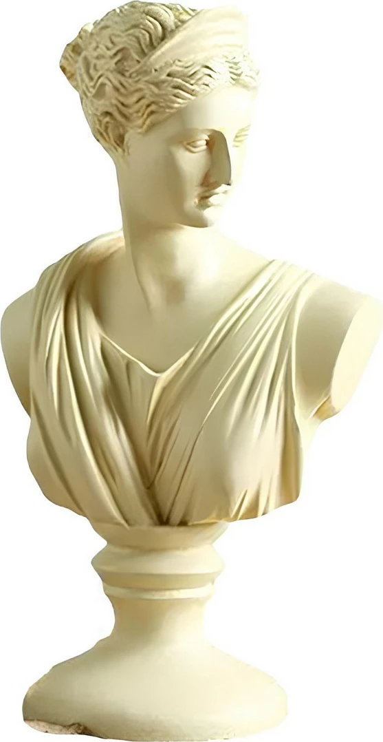 Objekt dekorativ Evila Originals, krem, CY0390