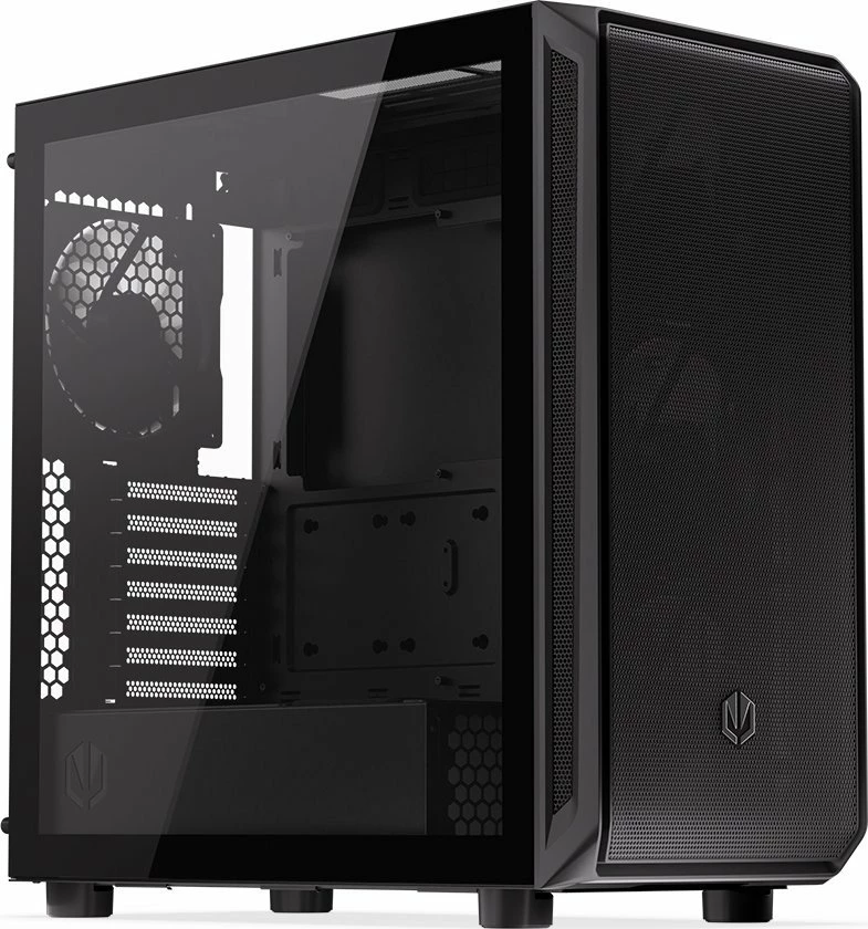Kasë Endorfy Arx 700 Air EY2A012, Midi Tower ATX, xham i temperum, USB-C, e zezë