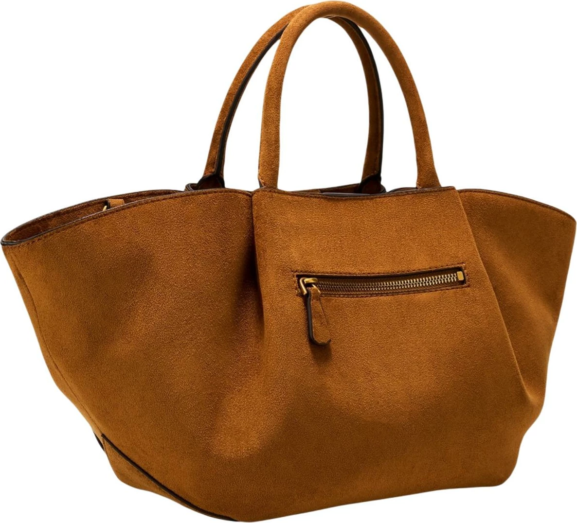 Çantë tote Guess Elyse Girlfriend Sat HWSG22 37060 për femra, ngjyrë lëkure