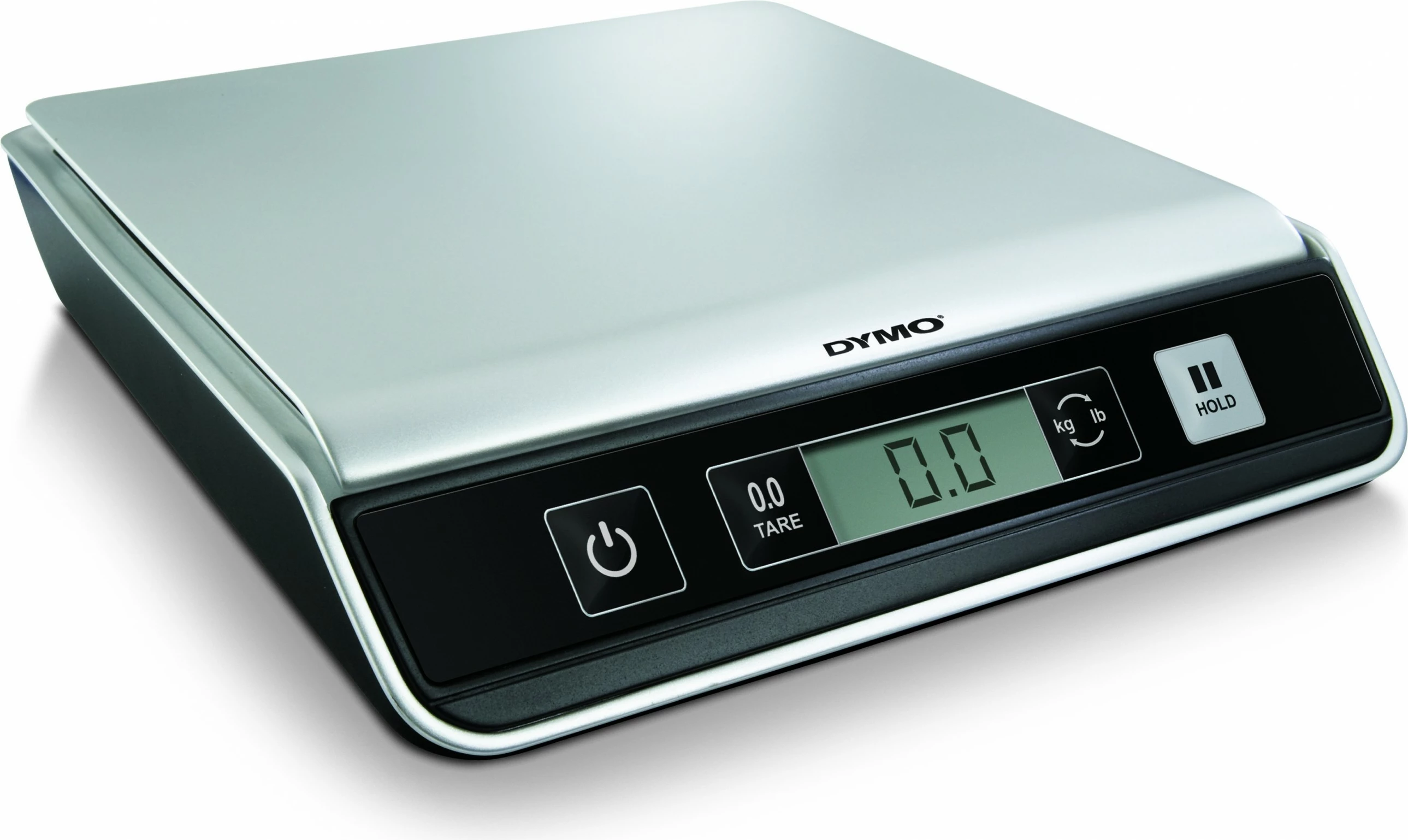 Peshore postare elektronike Dymo M10, 10 kg, USB, LCD, zi/argjendtë