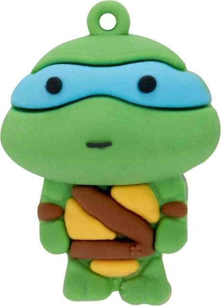 Stilolaps Blue Sky TMNT Mini Pen Pals, 1x stilolaps me bojë + 6x varëse për stilolaps, jeshile