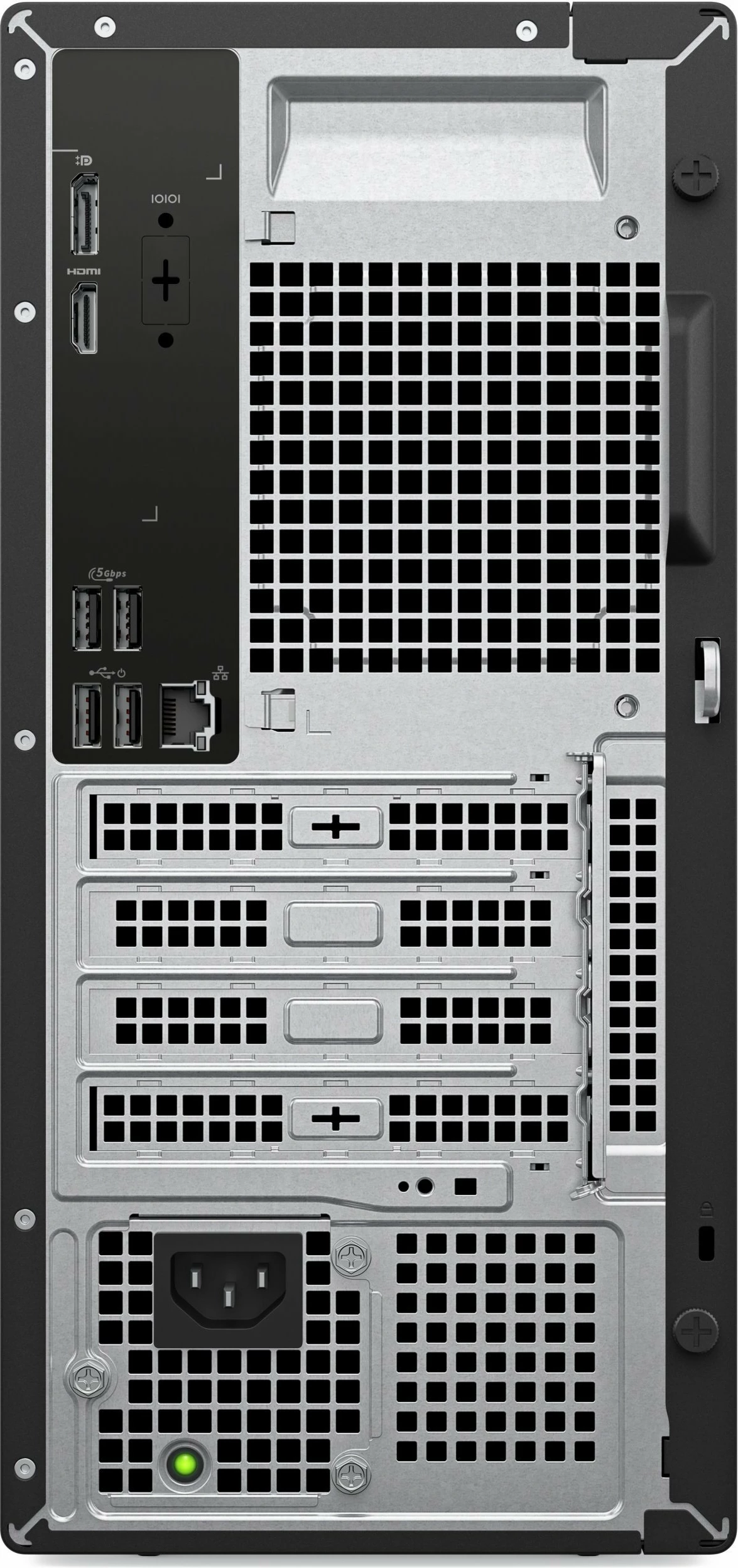 Kompjuter Dell Tower ECT1250, Core i7-14700, 16GB DDR5, 512GB M.2 PCIe SSD, Intel UHD 770, Windows 11 Pro, i zi, set me tastierë dhe maus