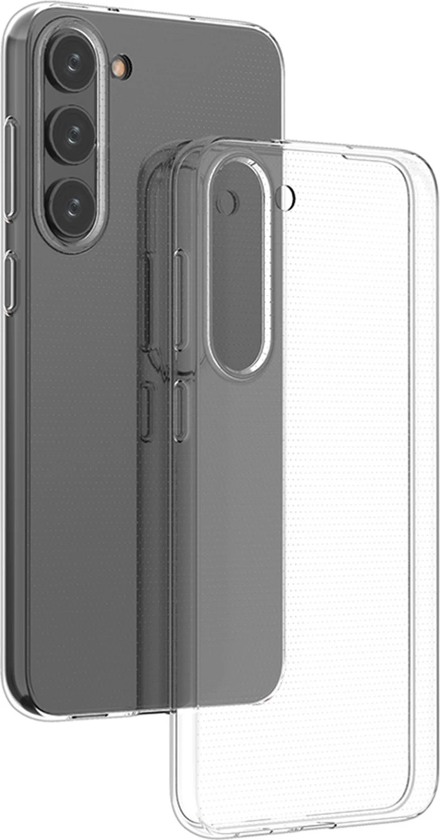 Mbështjellës Hurtel Ultra Clear 0.5mm për Samsung Galaxy S23, Transparent