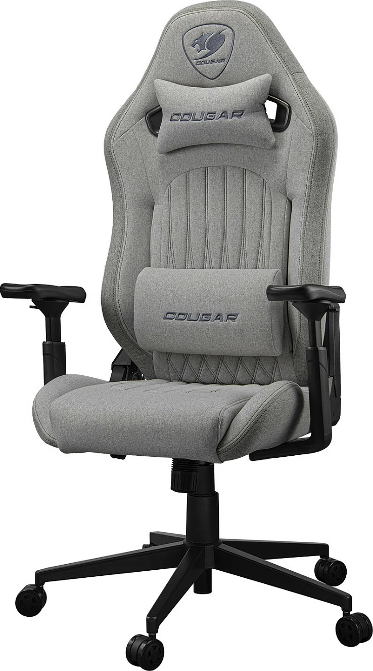 Karrige gaming Cougar Explore Royal Ash F, 155° recline, 3D armrest, 120 kg, e hirtë/zezë