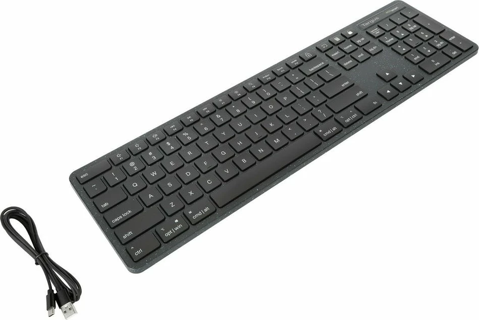 Tastierë Targus Full Size, USB, QWERTY UK, e zezë