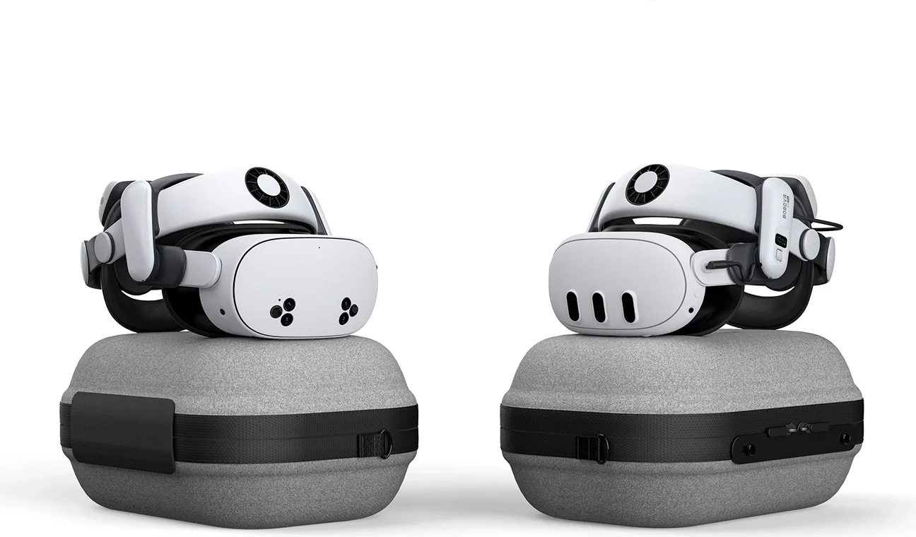 Kuti transportuese BoboVR C3 për Meta Quest 3/3S, gri