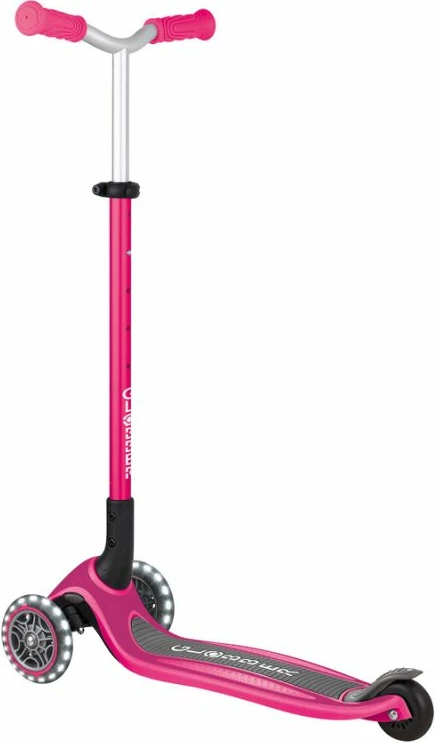 Trotinetë tre rrota Globber MASTER LIGHTS 663-110, fuchsia