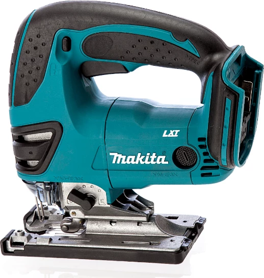 Sharrë elektrike me bateri Makita DJV180Z 18V, prerje 135 mm, set 3 tehë, pa bateri/karikues, turkeze-e zezë