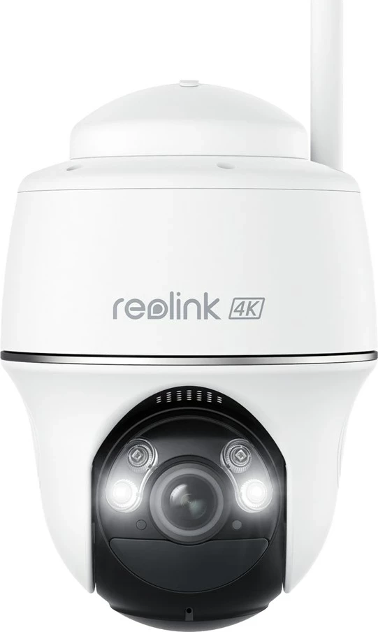 Kamerë sigurie Reolink Argus Series B440, 4K, wireless, pan & tilt, detektim personash/automjetesh/kafshësh, bardhë