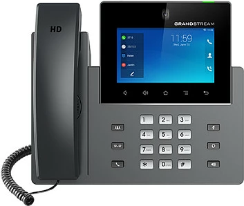 Telefon IP video Grandstream GXV3450, Gri