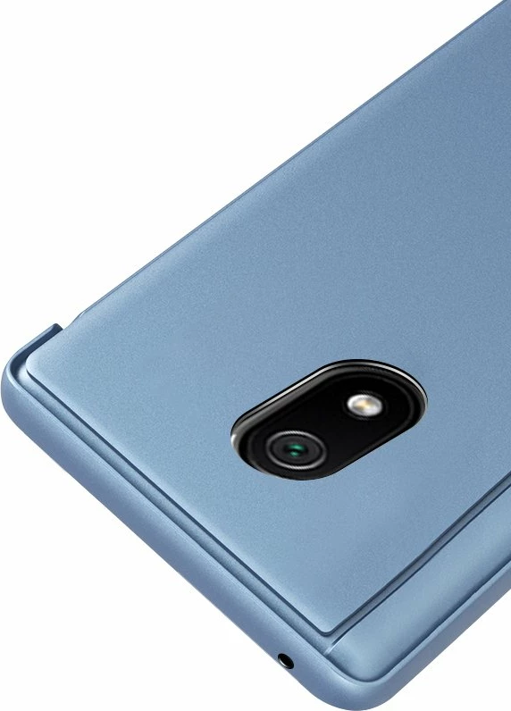 Mbështjellës Hurtel Clear View Case për Xiaomi Redmi 8A, e zezë