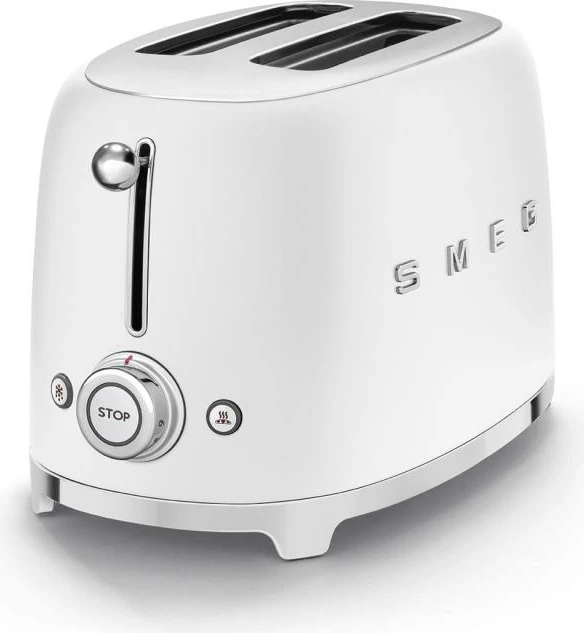 Toster Smeg TSF01WHMEU, e bardhë mat