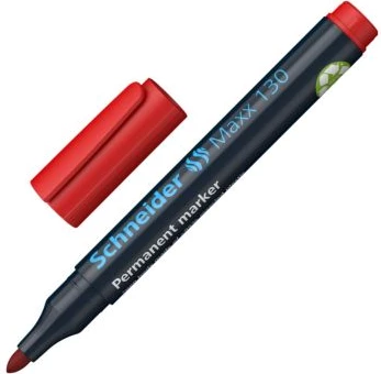 Schneider Maxx 130 Permanent Marker – Red