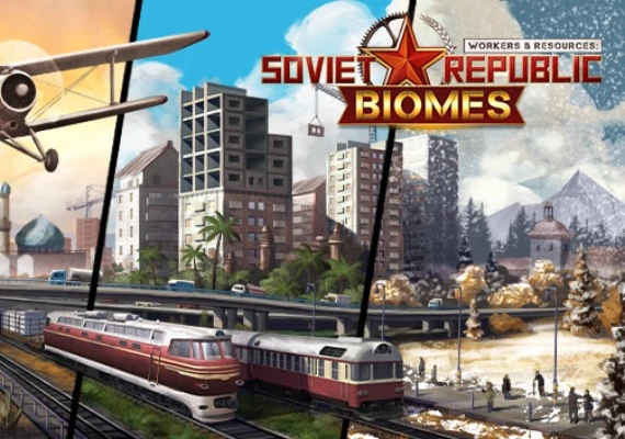 Workers and Resources: Soviet Republic - Biomes DLC Global