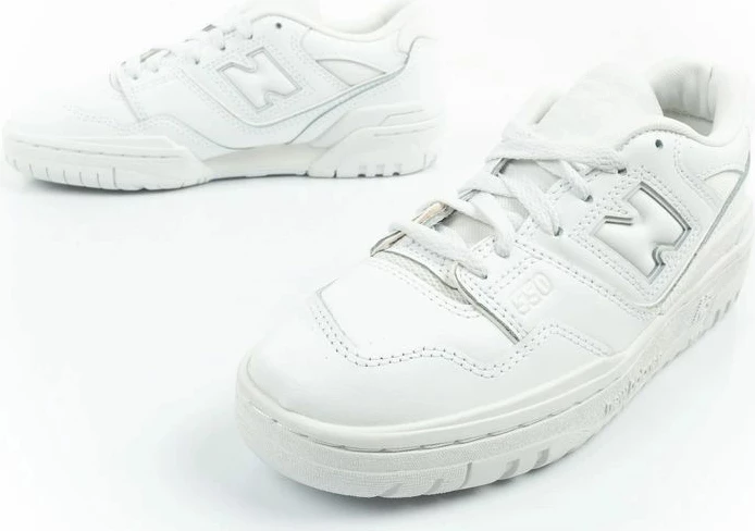 Atlete për fëmijë New Balance 550, të bardha