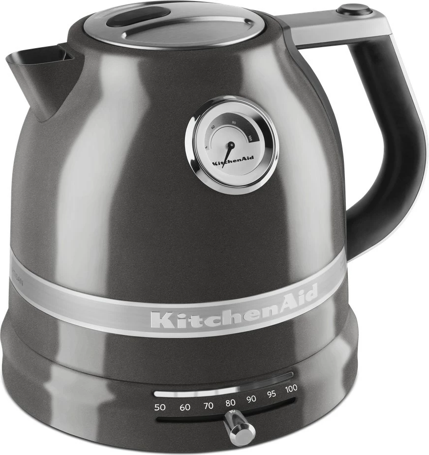 Ibrik elektrik KitchenAid 5KEK1522EMS, 1.5 L, 2400 W, Gri