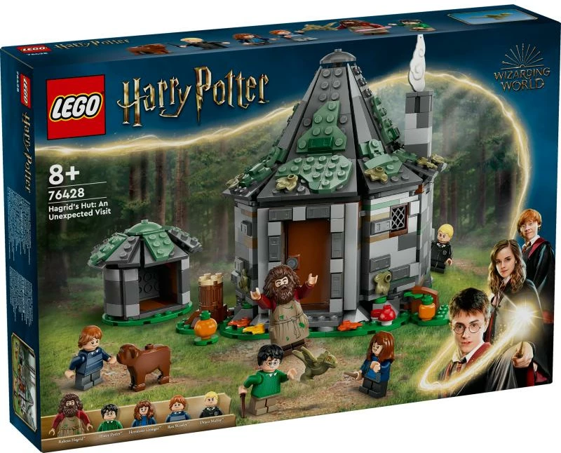 Set LEGO Harry Potter Hagrid's Hut: An Unexpected Visit 76428, 8+