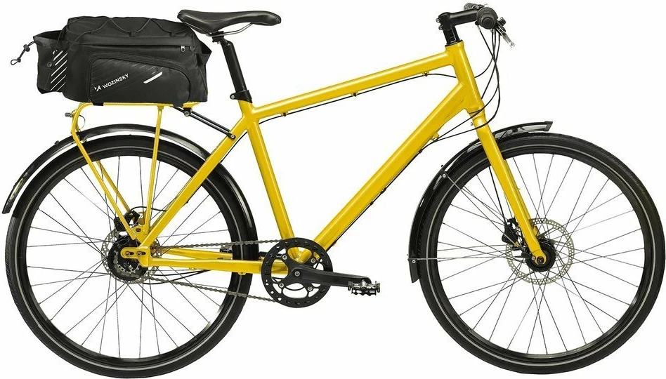 Çantë bagazhi për biçikletë Wozinsky WBB22BK, 9L, me rrip shpatulle, e zezë