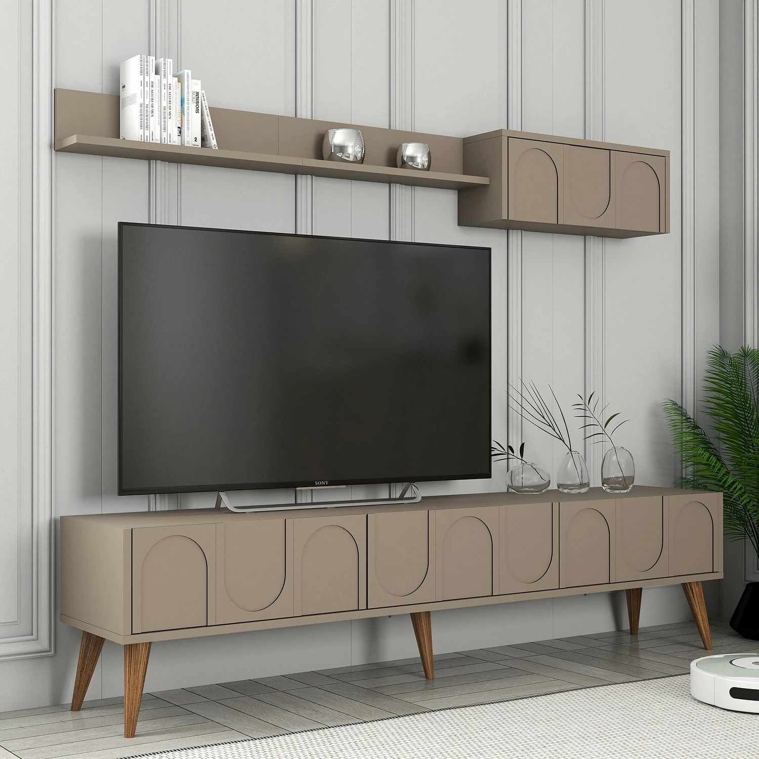 Komodë TV Hanah Home, Lyon 2 - Atlas, ngjyrë arre
