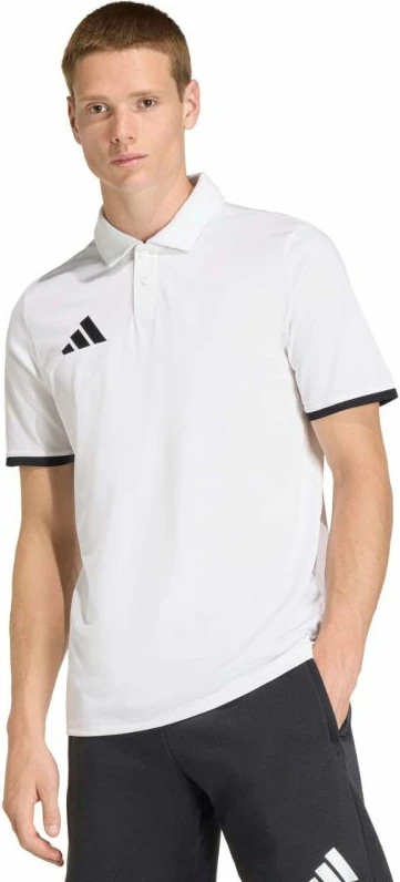 Maicë polo për meshkuj adidas Entrada 26, e bardhë