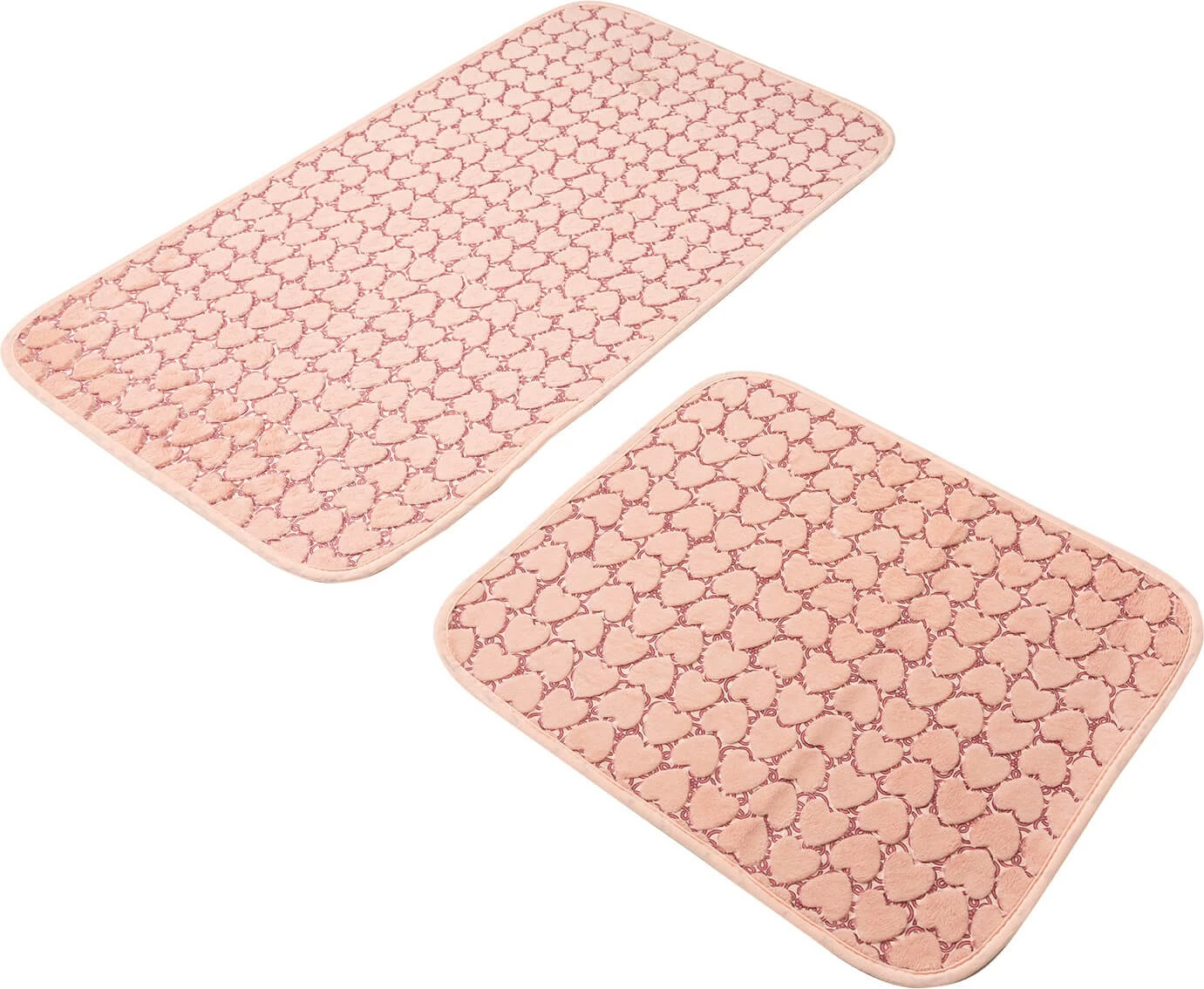 Set tapetash për banjo (2 copë), Mijölnir, Leila Heart, rozë e çelët