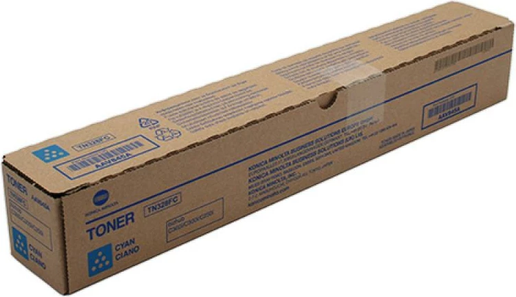 Toner, Konica Minolta, TN-328 TN328 (AAV8450/AAV845A), deri 24,000 faqe, cyan