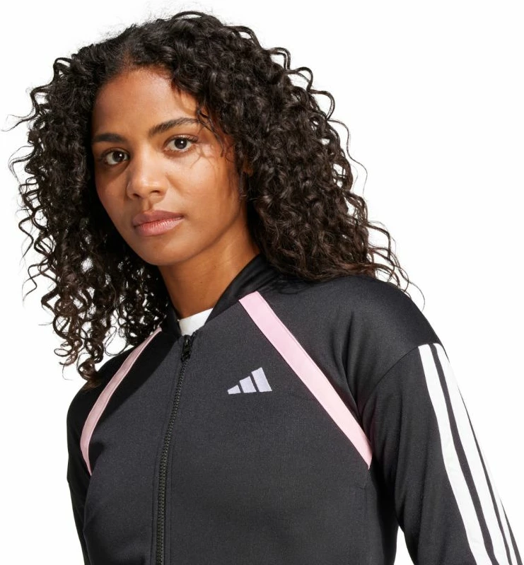 Trenerka femra adidas Teamsport JD2674, e zezë