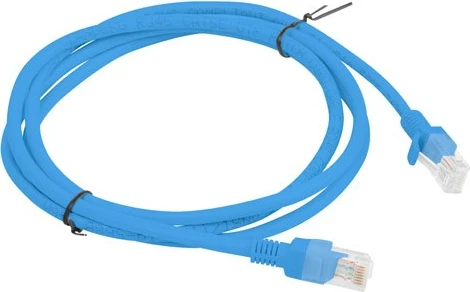 Kabllo rrjeti Lanberg, 1.5m, RJ-45, 10 copë, Blu