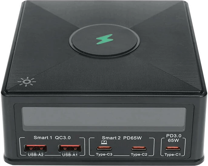 Karikues BlitzWolf 868H, 2xUSB-A, 3xUSB Type-C, 160W, i zi