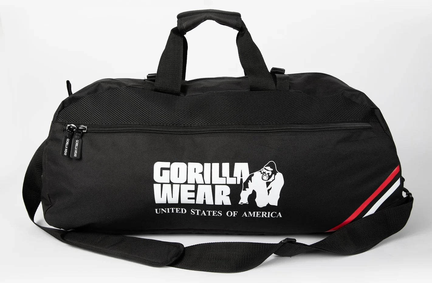 Norris Hybrid Gym Bag/Backpack - Black