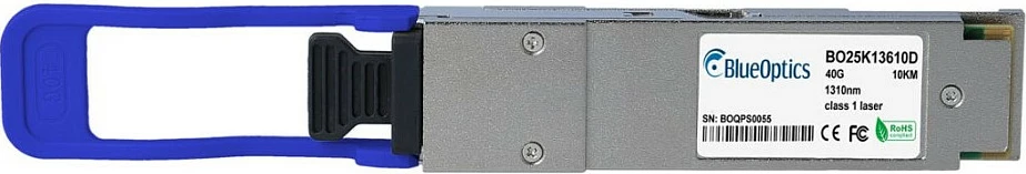 Modul transceiver QSFP BlueOptics BO25K13610D, kompatibil me Networks 10320, argjend/blu
