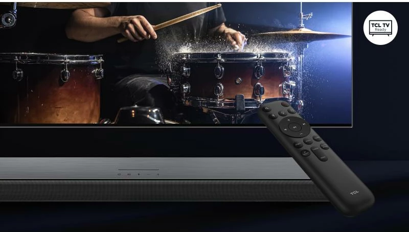 Soundbar TCL S45HE, e zezë